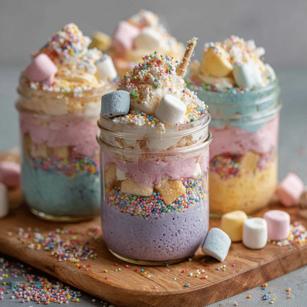 Cotton Candy Layer Parfait