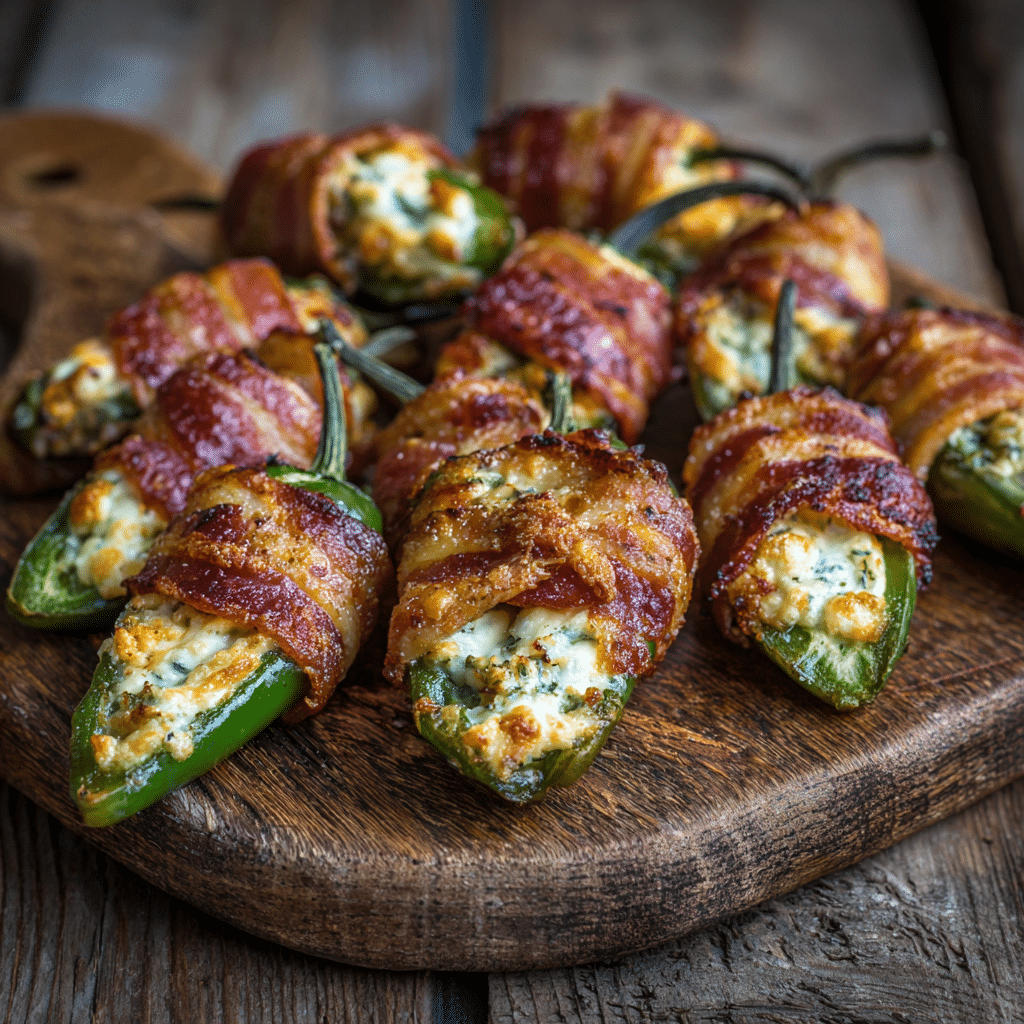 Stuffed Jalapeño Poppers