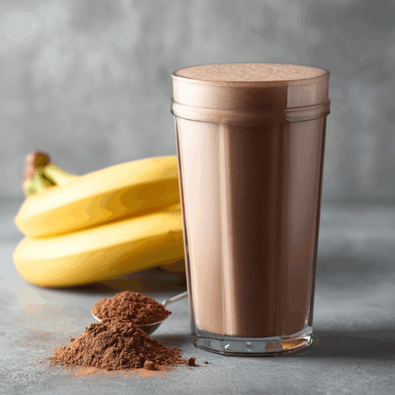 Chocolate Banana Protein Shake