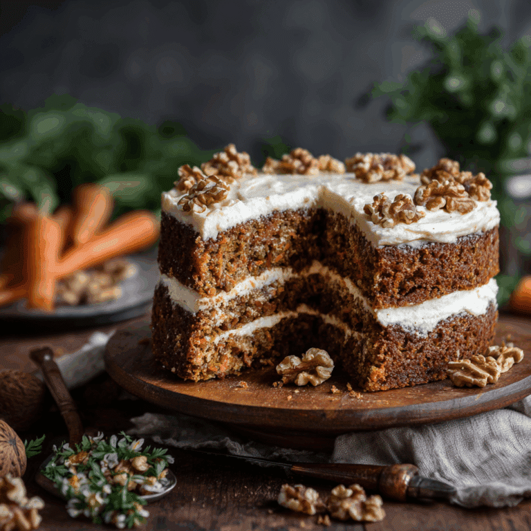 Carrot Cake with Cream Cheese Frosting