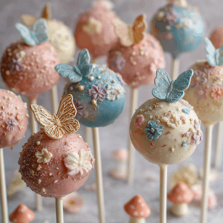 Enchanted Forest Cake Pops