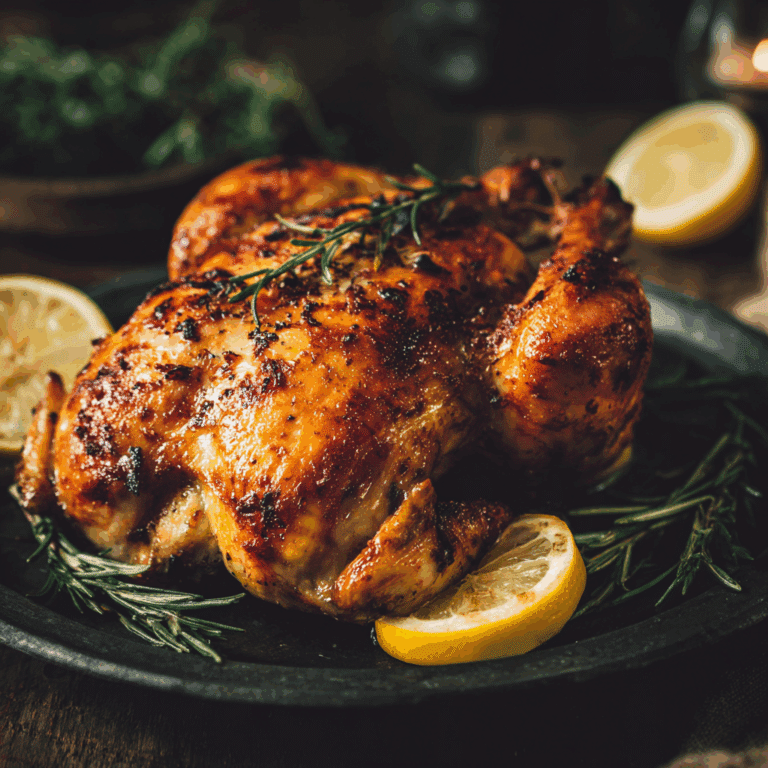 Lemon Herb Roast Chicken