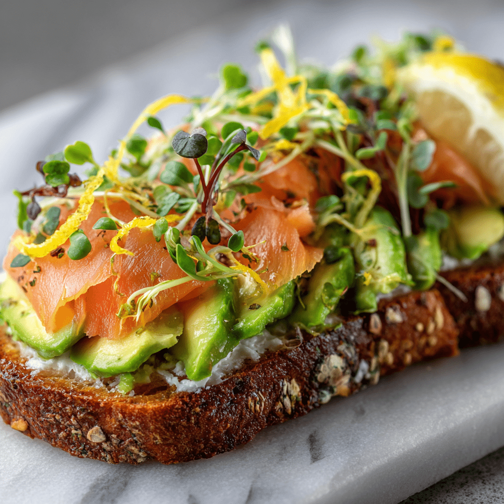 Avocado & Smoked Salmon Toast