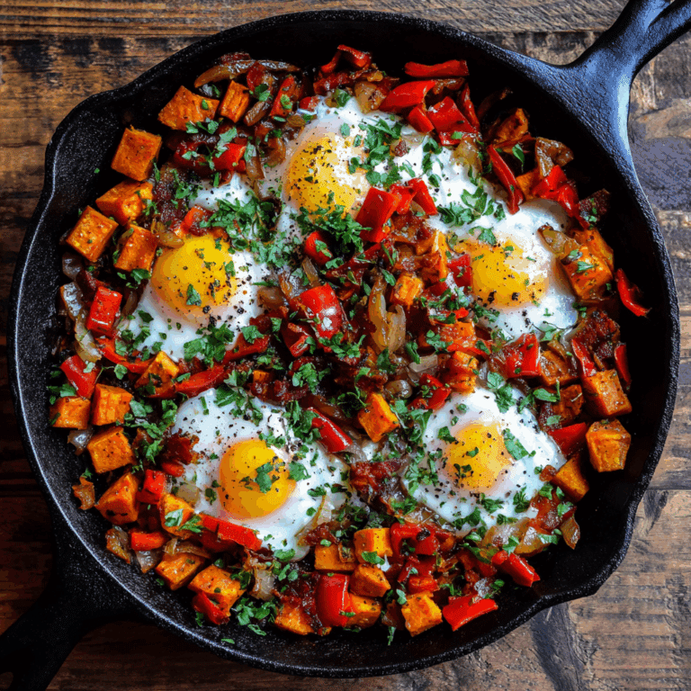 Skillet Sweet Potato Breakfast Hash