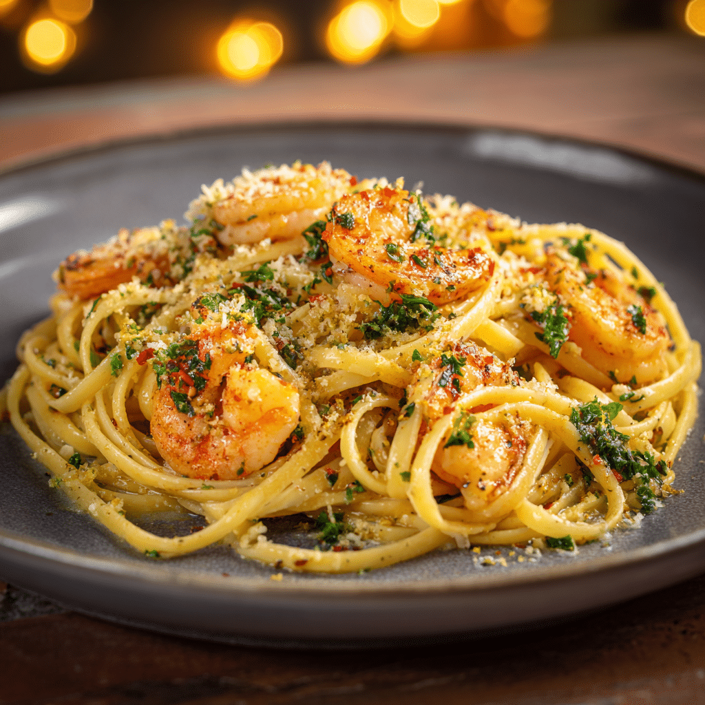 Shrimp Scampi Pasta