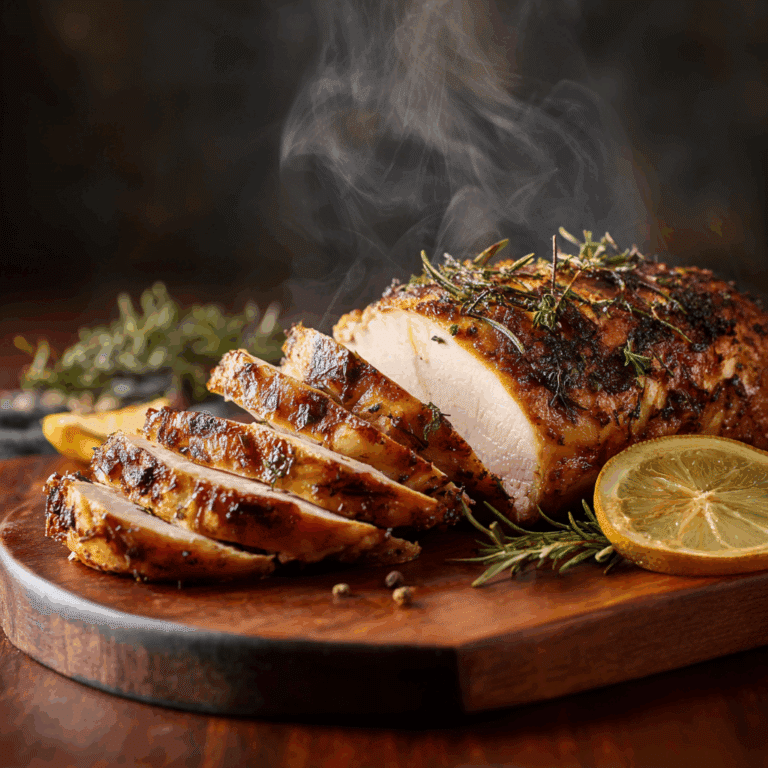 Herb‑Roasted Turkey Breast