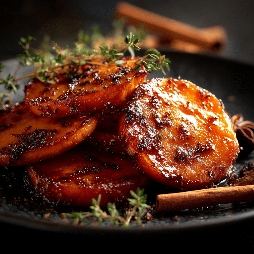 Brown Sugar Glazed Sweet Potatoes