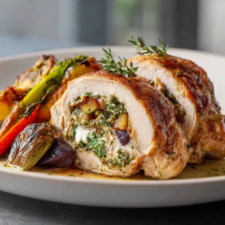 Spinach & Feta Stuffed Chicken Breasts