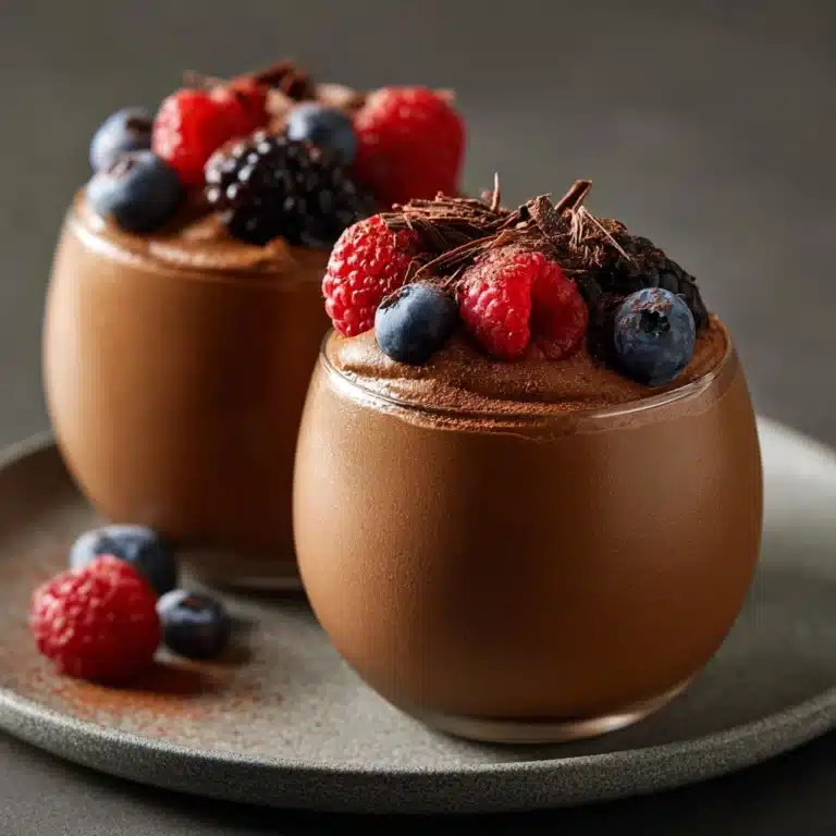 Chocolate Avocado Mousse Recipe