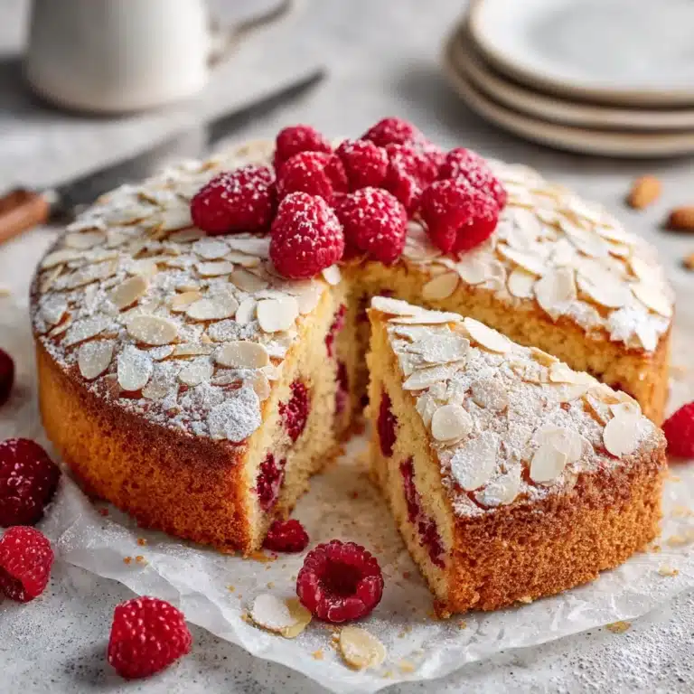 Raspberry Almond Cake Recipe