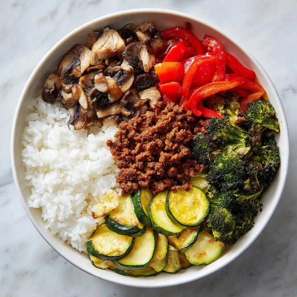 1 cup steamed white rice Recipe