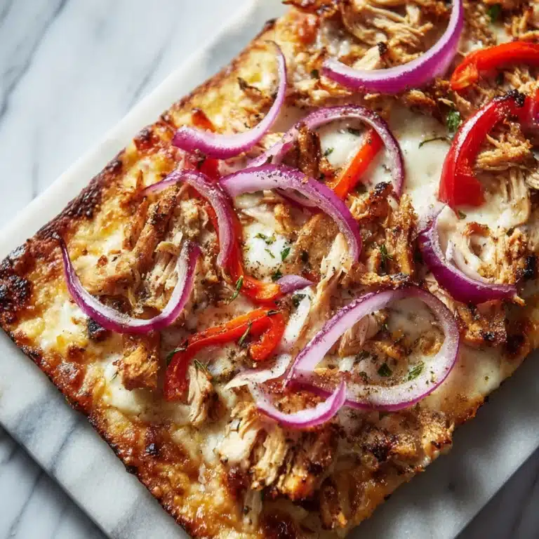 BBQ Chicken Flatbread Recipe