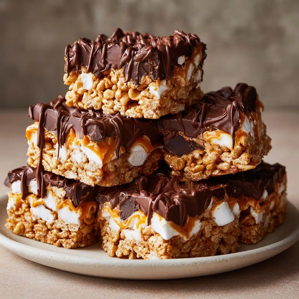 S’mores Caramel Clusters Recipe