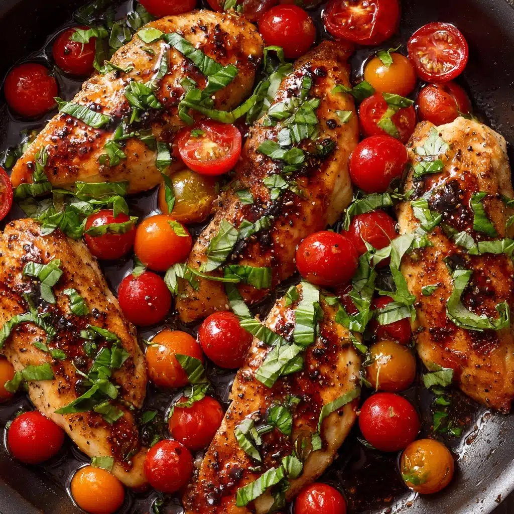One Pan Balsamic Chicken Recipe - Recipe Image