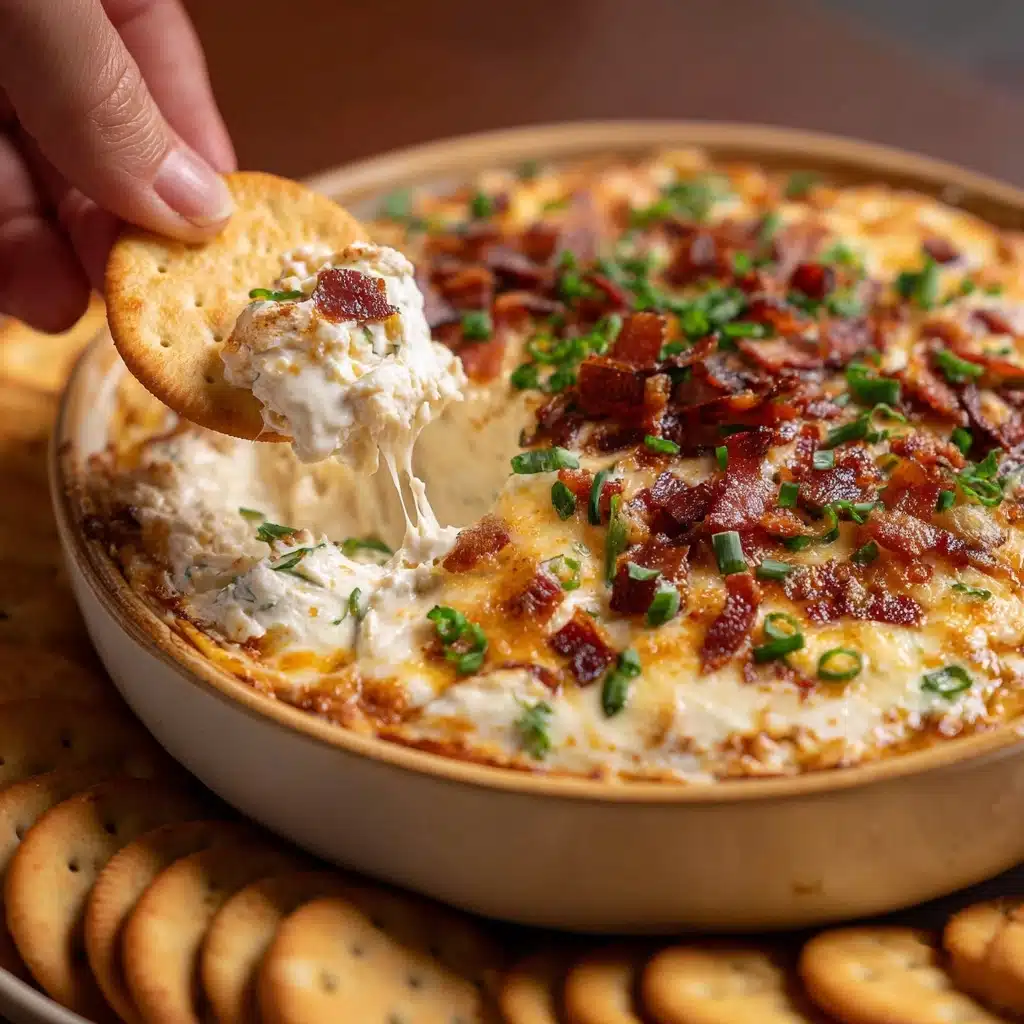 Hot Smoked Gouda Bacon Dip - Recipe Image