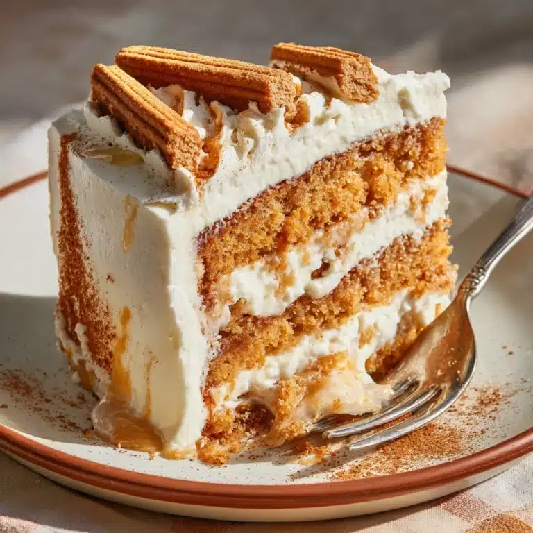 Irresistible Vegan Biscoff Cookie Butter Cake You’ll Love
