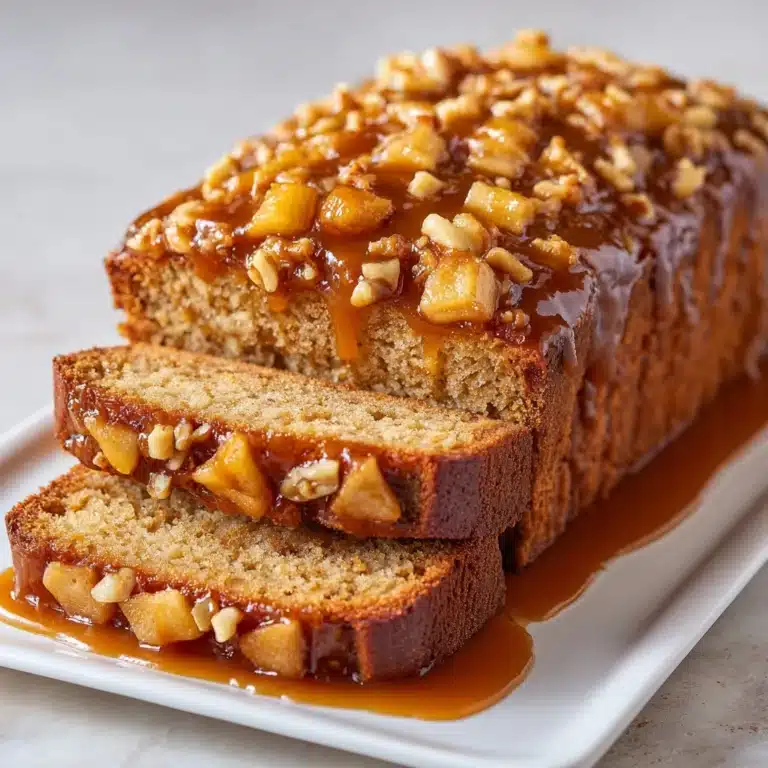 Warm Cinnamon-Spiced Apple Bread Recipe