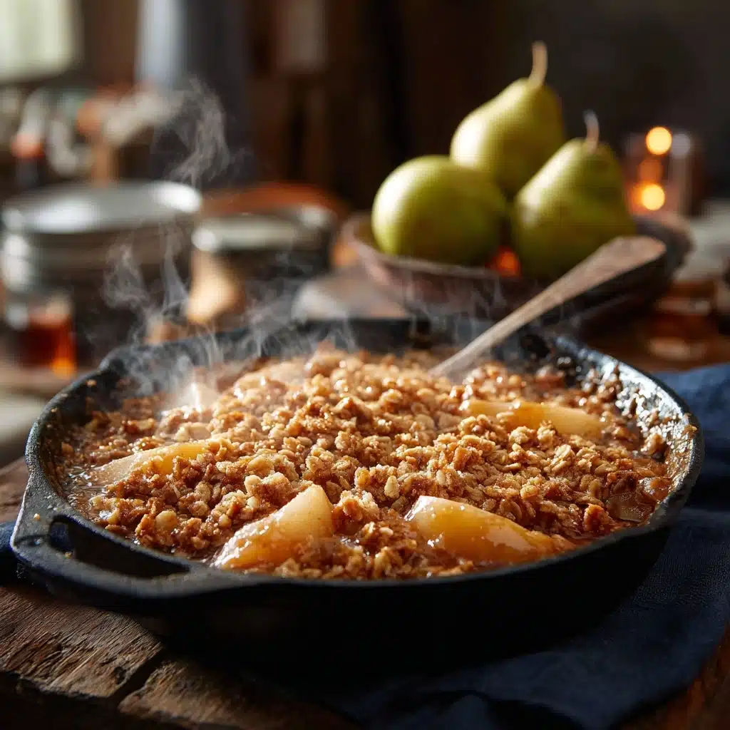 Caramel Pear Crisp Recipe - Recipe Image