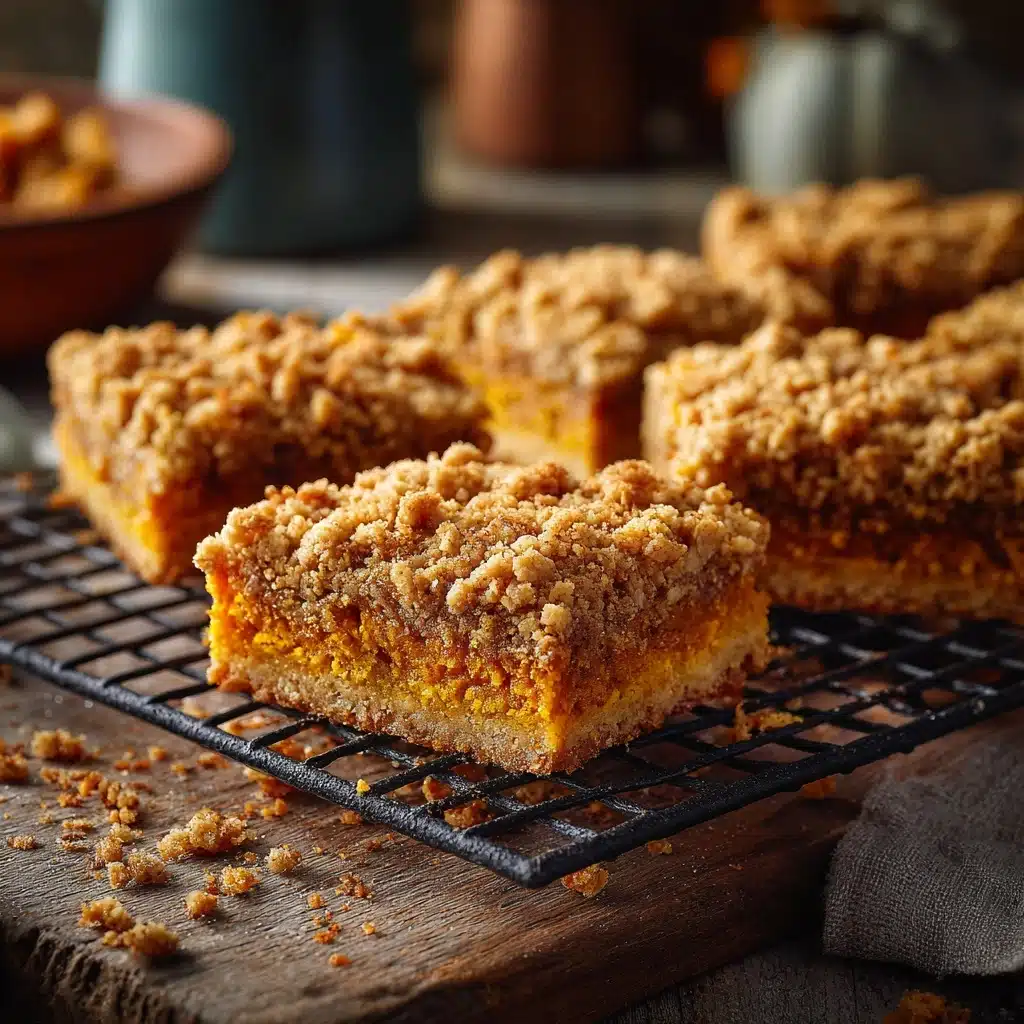 Pumpkin Oatmeal Crumble Squares Recipe - Recipe Image
