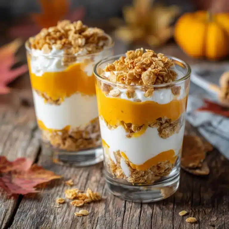 Pumpkin Yogurt Parfait Recipe