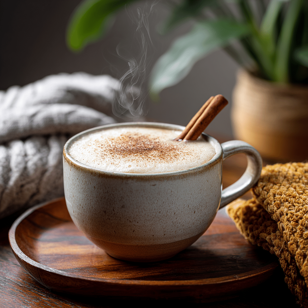 Spiced Chai Latte (vegan) Recipe - Recipe Image