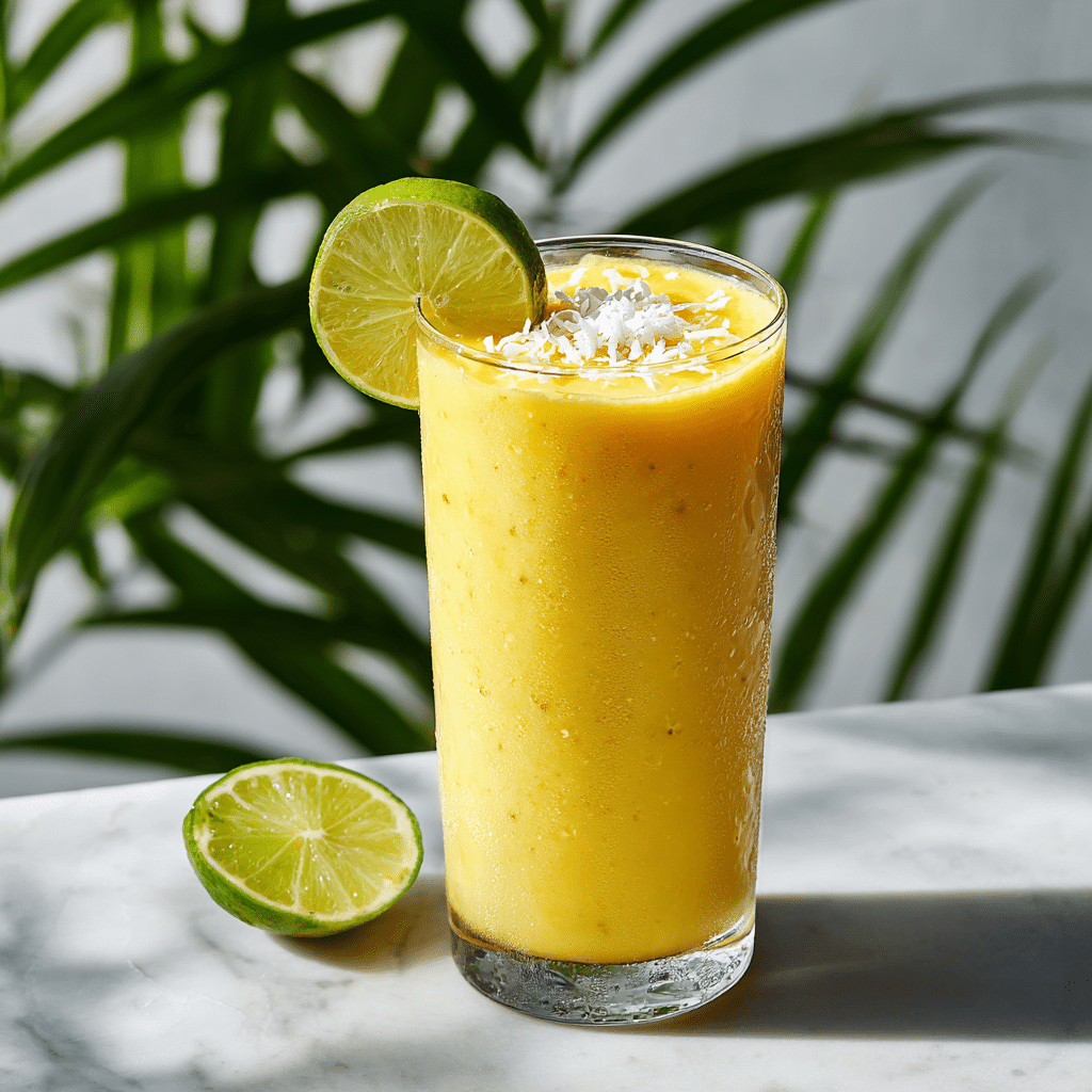 Tropical Mango Smoothie Recipe