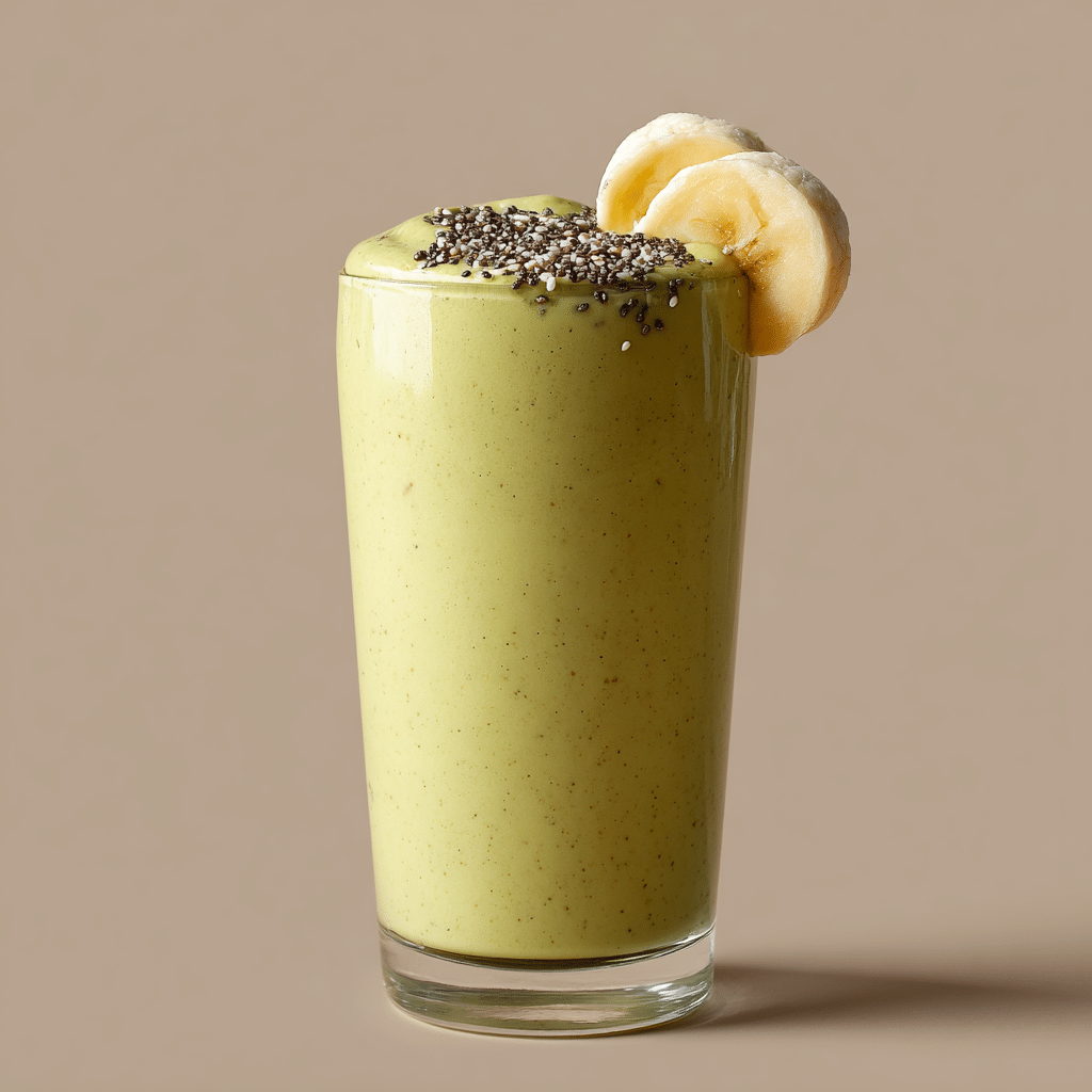 Creamy Avocado Banana Smoothie Recipe - Recipe Image
