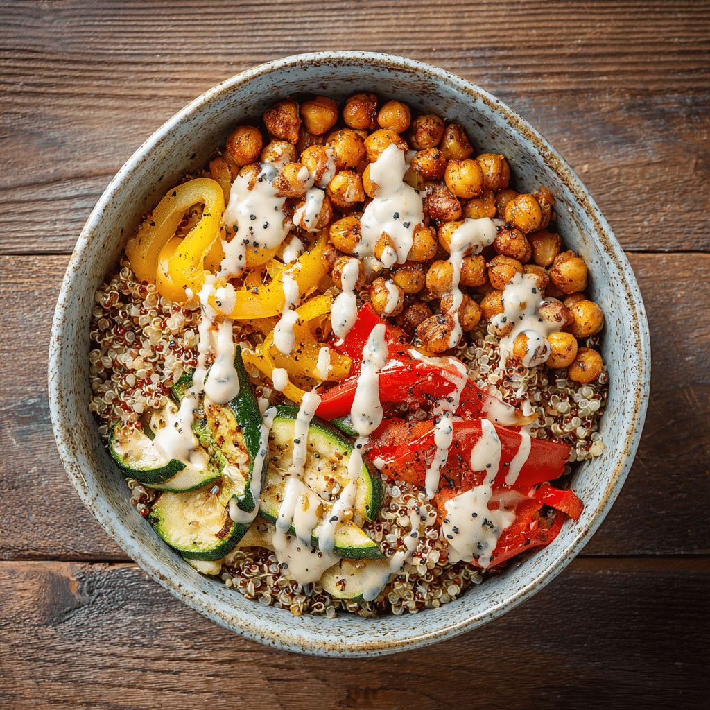 Mediterranean Chickpea Bowl Recipe - Recipe Image