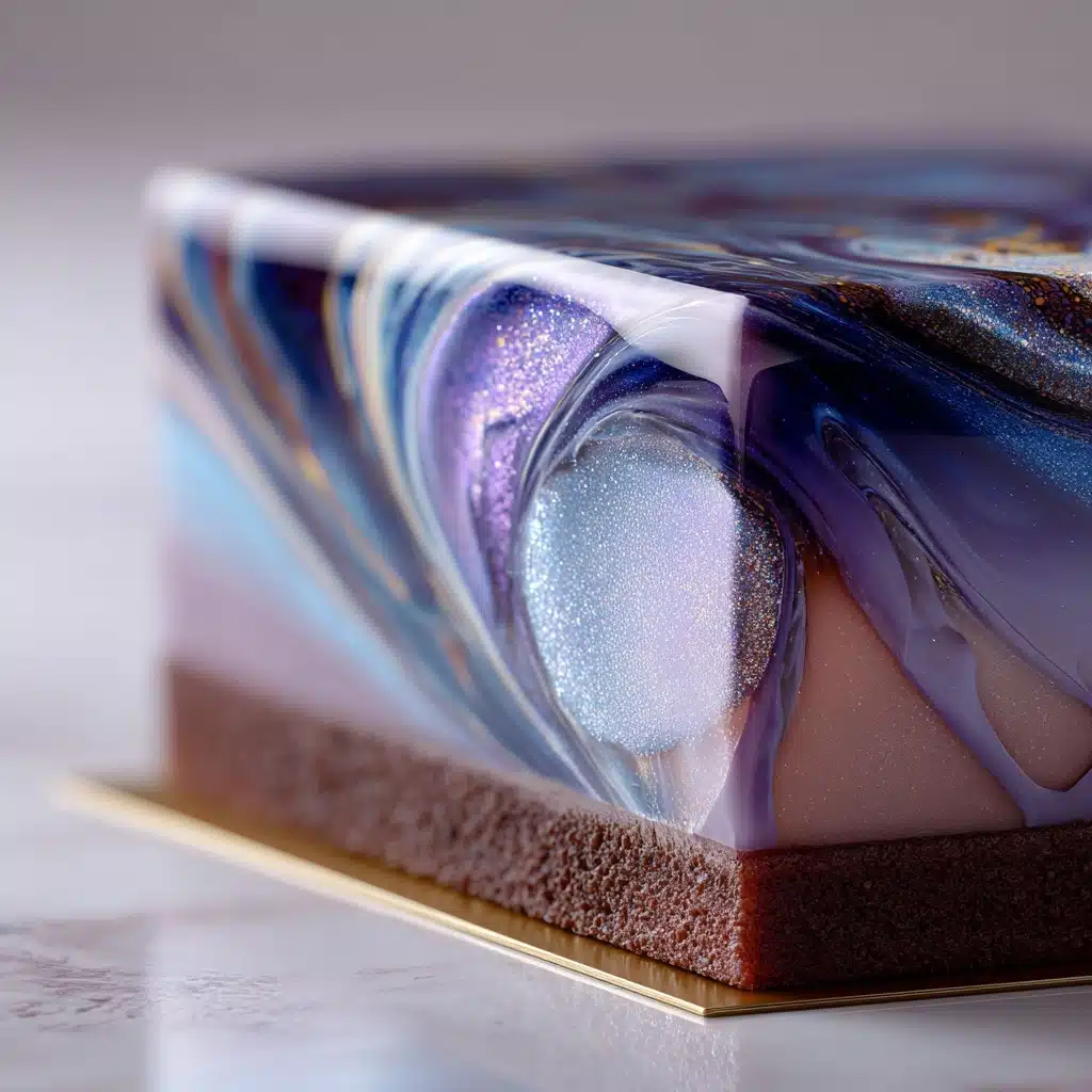 Galaxy Mirror Cake Recipe