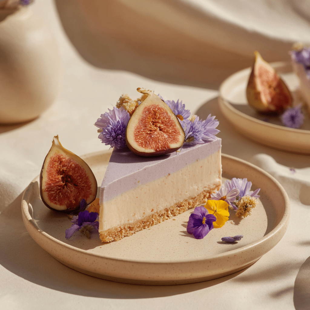 Violet Fig Cheesecake Recipe - Recipe Image
