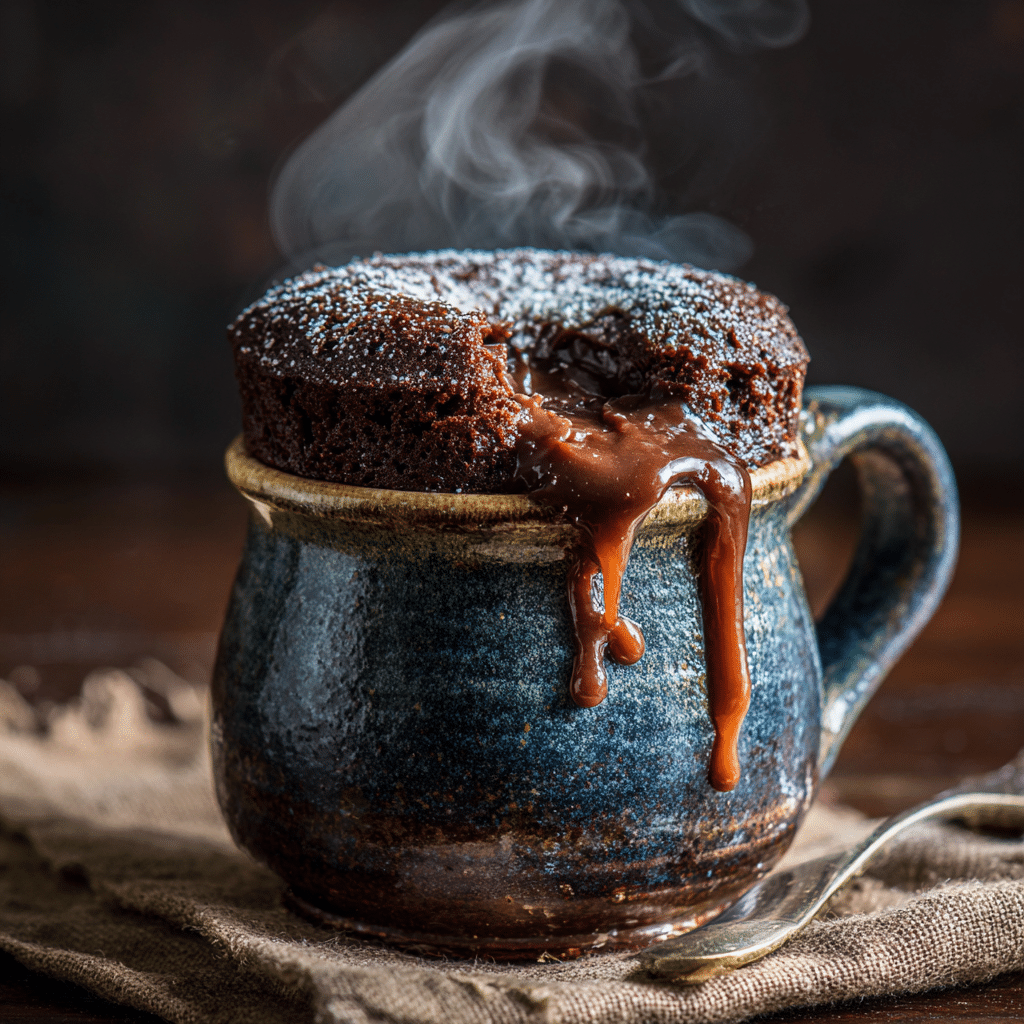 Chocolate Lava Mug Cake — Classic Indulgence Recipe - Recipe Image