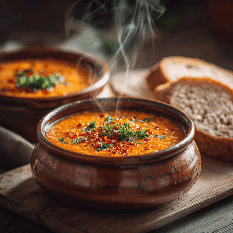 Spicy Lentil Soup Recipe