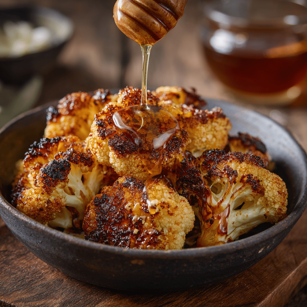 Hot Honey Cauliflower Bites Recipe - Recipe Image