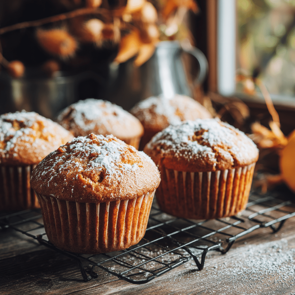 Spiced Pumpkin Muffins - Recipe Image