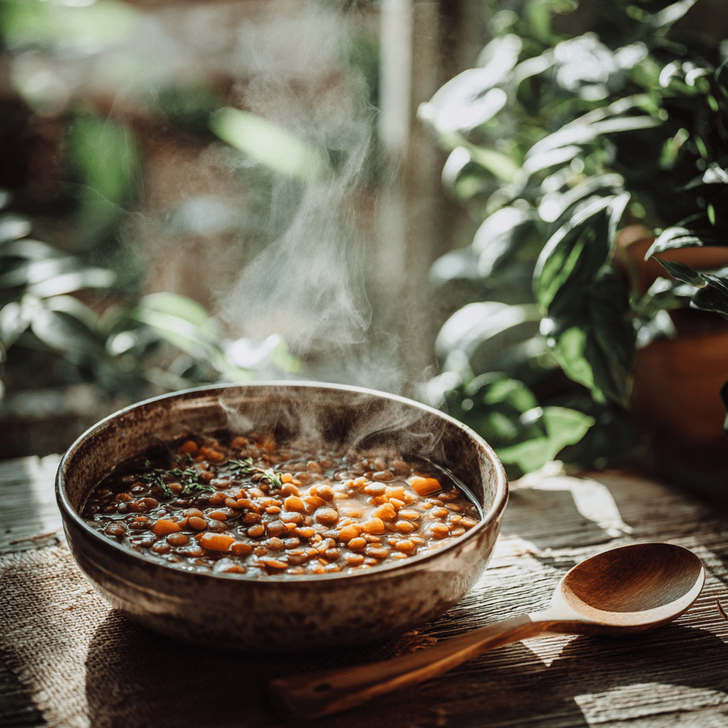 Creamy Lentil Stew - Recipe Image