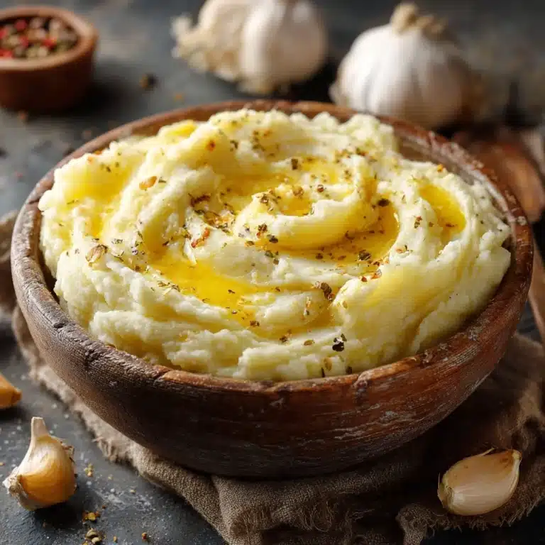 Creamy Garlic Mashed Potatoes
