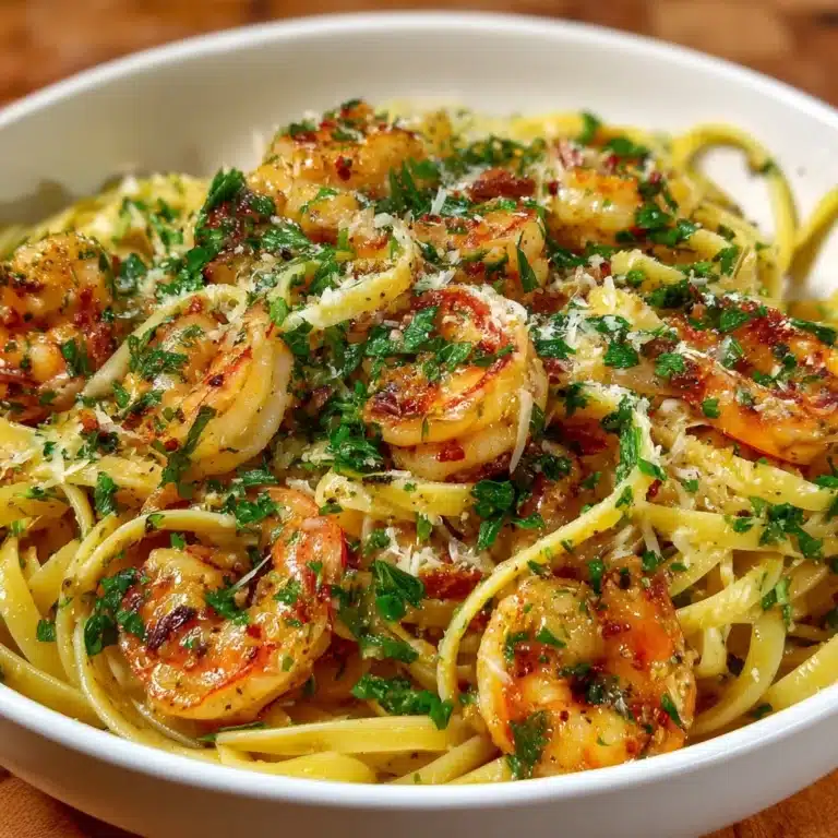Garlic Butter Shrimp Pasta Recipe