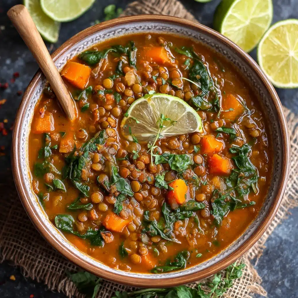 Vegan Lentil Soup Recipe - Recipe Image