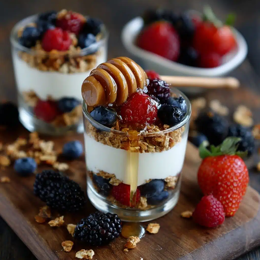 Greek Yogurt Berry Parfaits Recipe