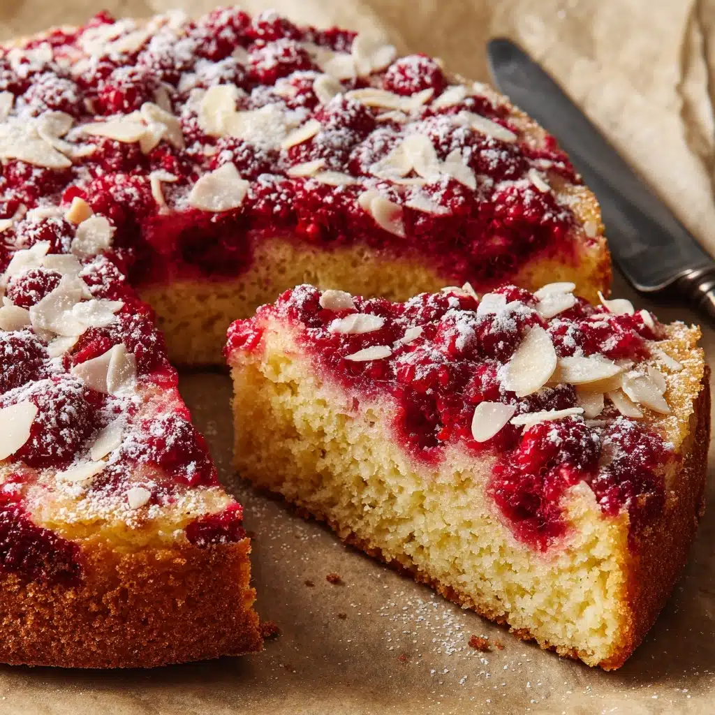 Raspberry Almond Cake Recipe - Recipe Image
