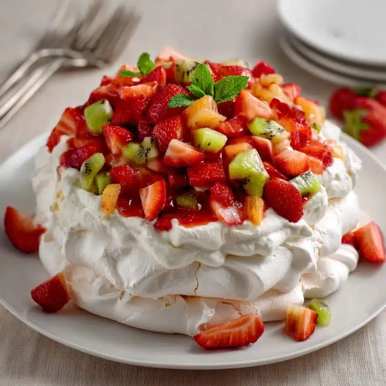 Easy Summer Pavlova Recipe