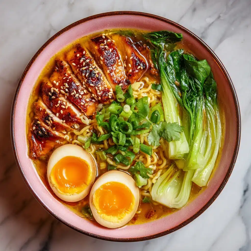 Teriyaki Chicken Ramen Noodle soup Recipe - Recipe Image