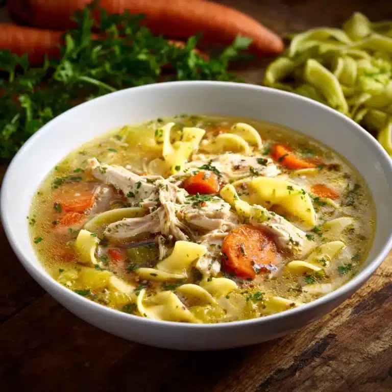 Gluten Free Chicken Noodle Soup Recipe