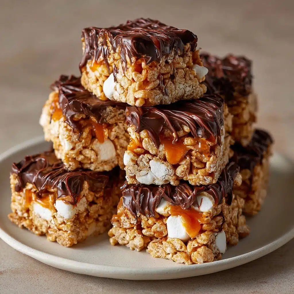 S’mores Caramel Clusters Recipe - Recipe Image