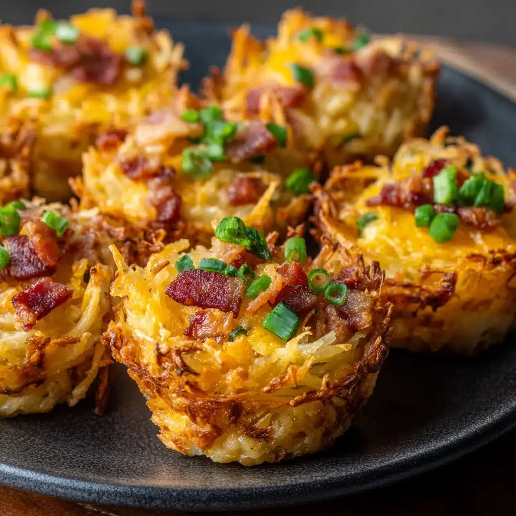 Cheesy Turkey Bacon & Hash Brown Bites Recipe - Recipe Image
