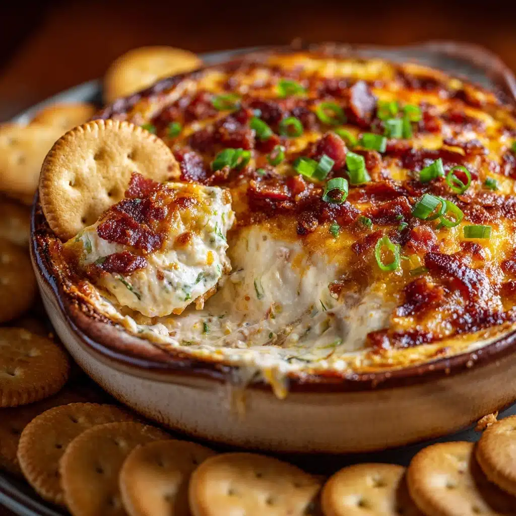 Hot Smoked Gouda Bacon Dip - Recipe Image