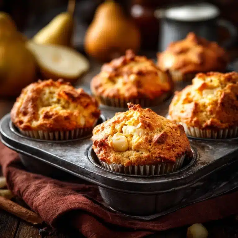 Spiced Pear Muffins Recipe