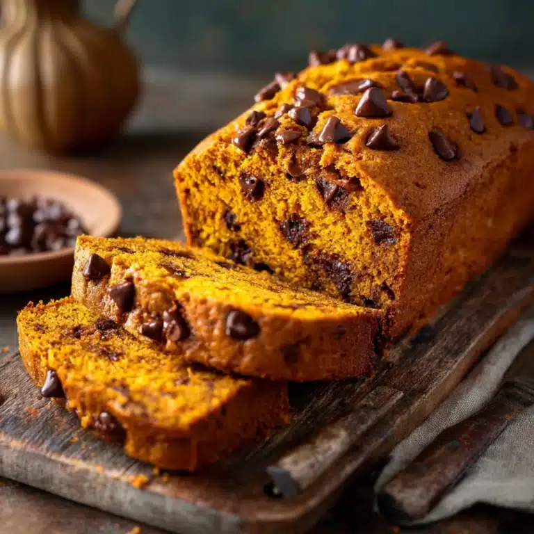 Chocolate Chip Pumpkin Bread Recipe