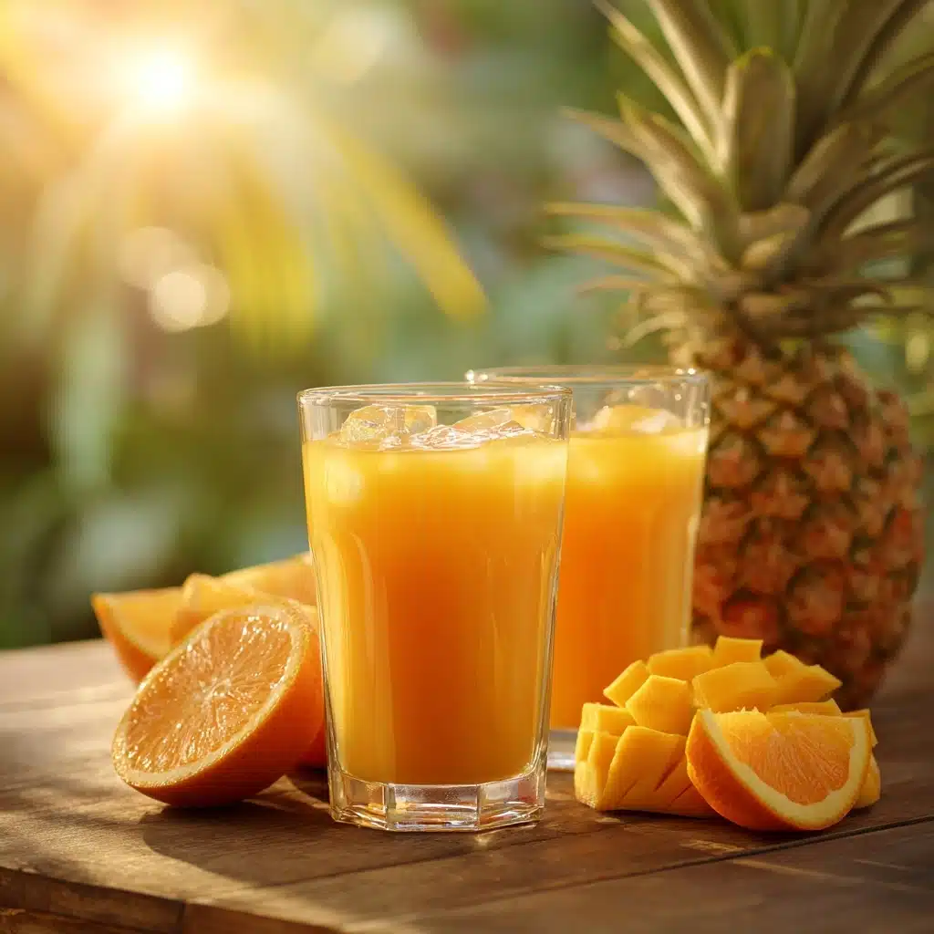 Tropical Sunrise Juice Recipe - Recipe Image