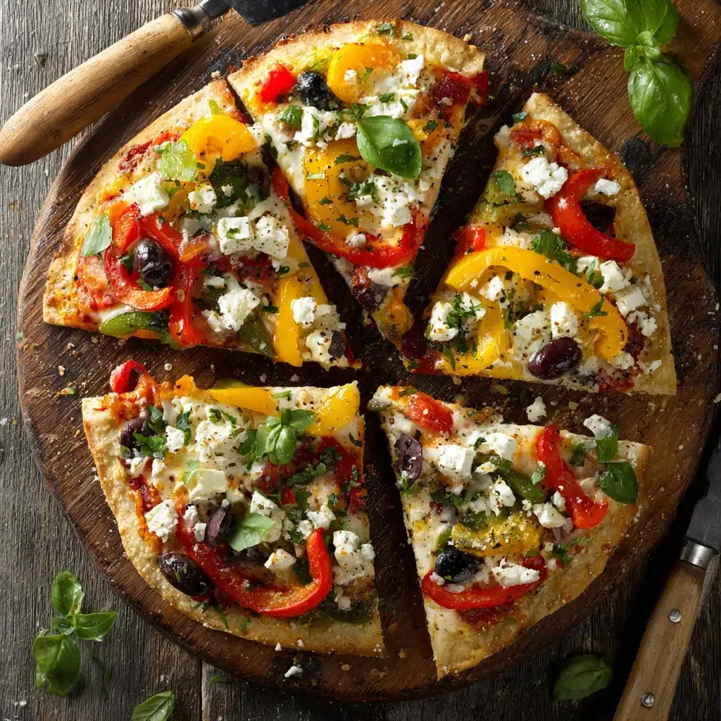 Mediterranean Veggie Pizza Recipe